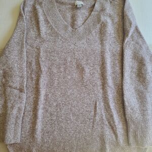 a new day Women's V-Neck Sweater - Light Brown